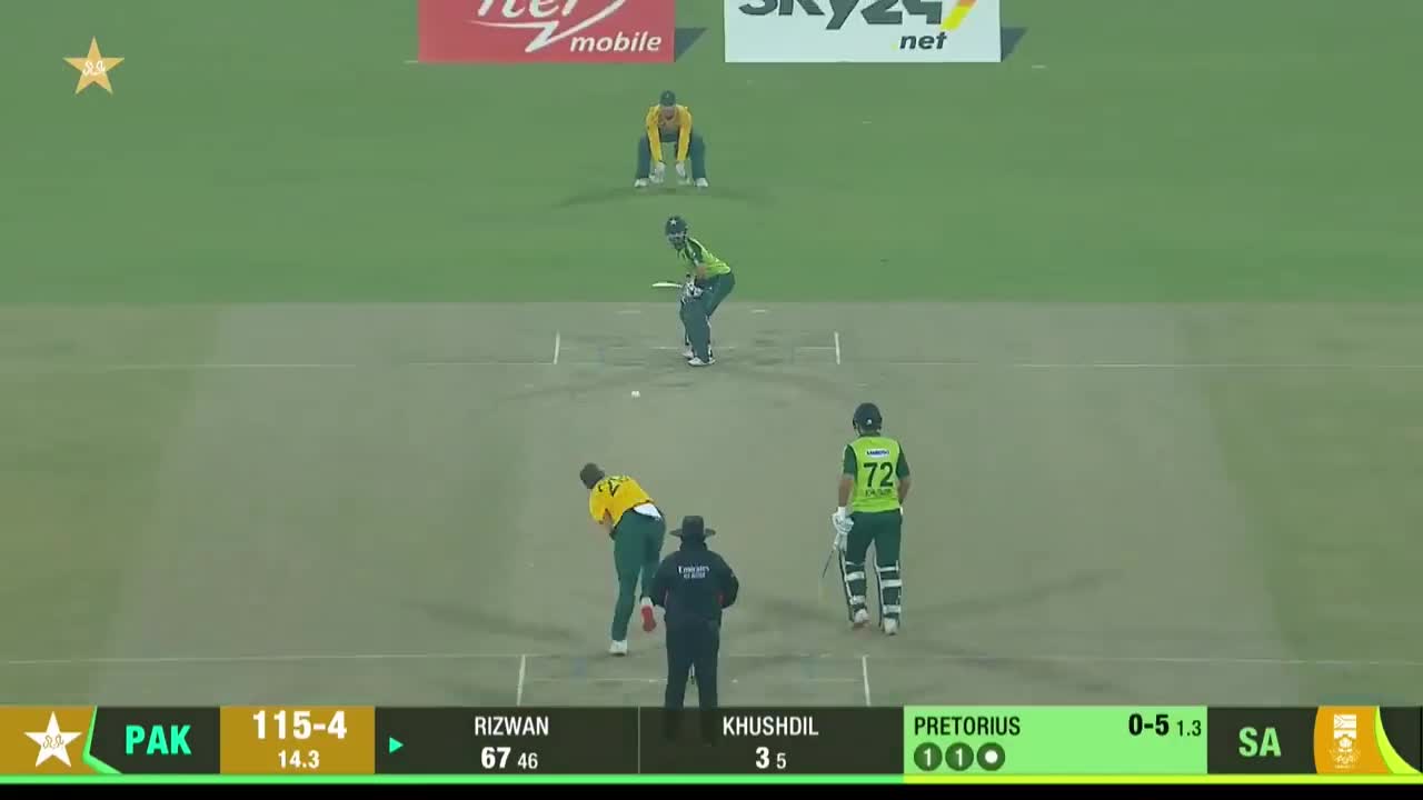 cricket sixes Rizwan