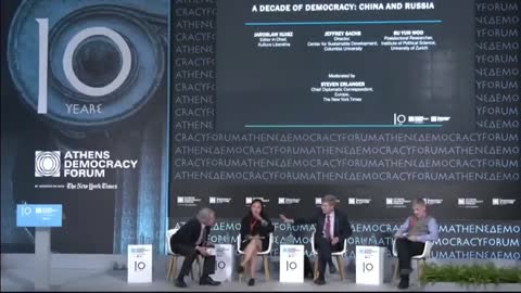 Watch how the moderator cut off US academic Jeffrey Sachs when he said this