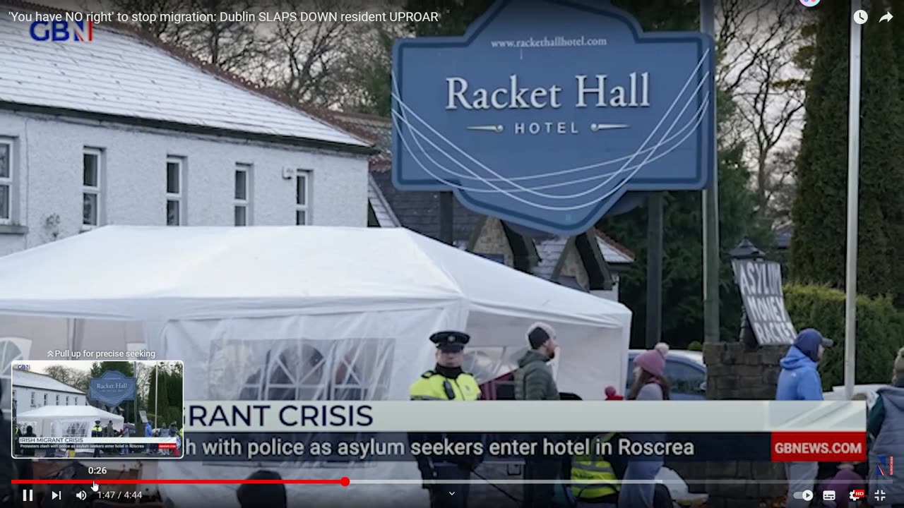 "You have no right to stop migration"-Irish government slaps down Roscrea uproar 18-01-24