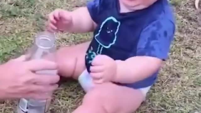 Funny Baby Videos playing