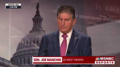 Manchin Stuns Dems