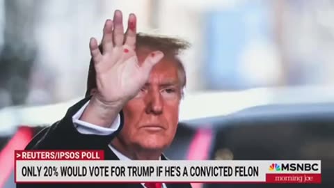 MSNBC Hacks implies Trumps been banging his hands like a baby
