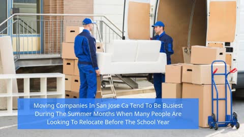 Moving Companies San Jose CA