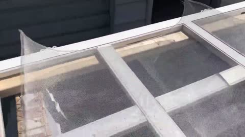 Replacing a screen door