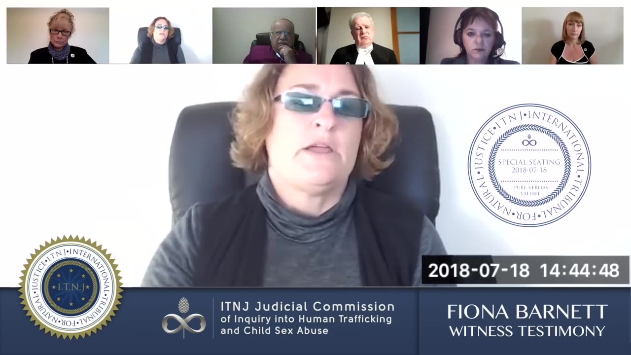 EYE OPENING ITNJ TESTIMONY FROM FIONA BARNETT