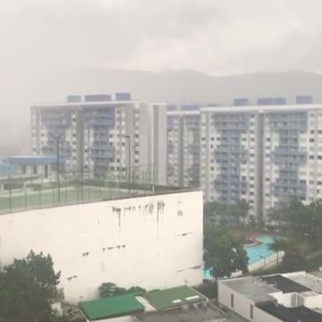 Aguacero en Floridablanca