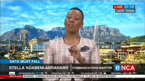 #comedy_ Communication Minister Of South Africa Says She Went To Geneva Of USA