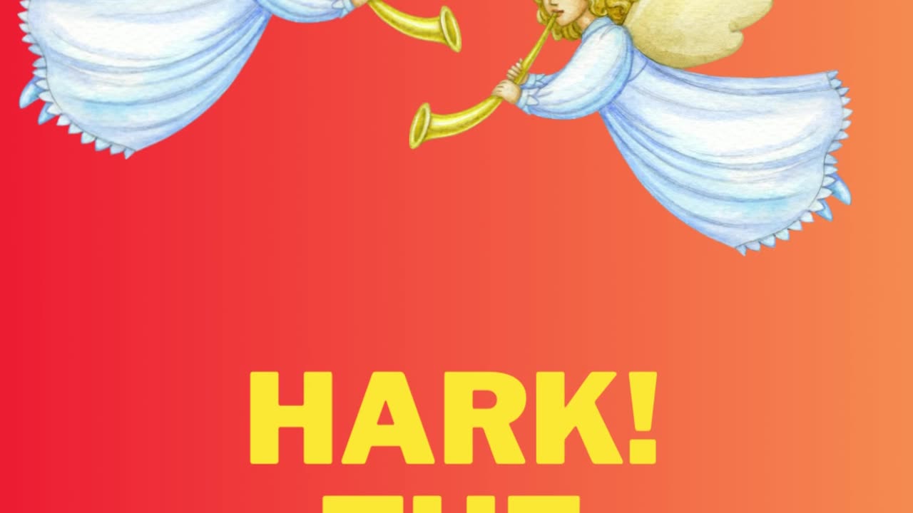 Hark! The Herald Angels Sings! #animatedvideo #harktheheraldangelssing #glorytogodalone