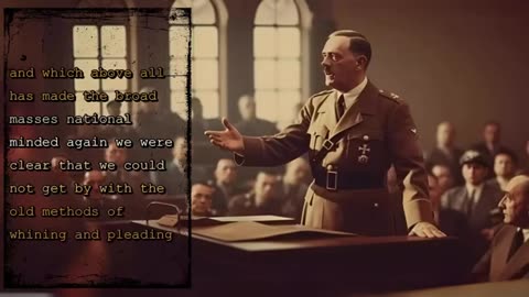 Adolf Hitler - Beer Hall Putsch Defense Speech (1924) IN ENGLISH