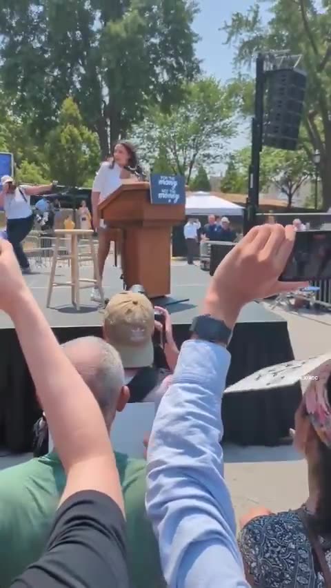 WATCH: AOC Facing Criticism Over “Bizarre Entrance” At Jamaal Bowman’s Bronx Rally