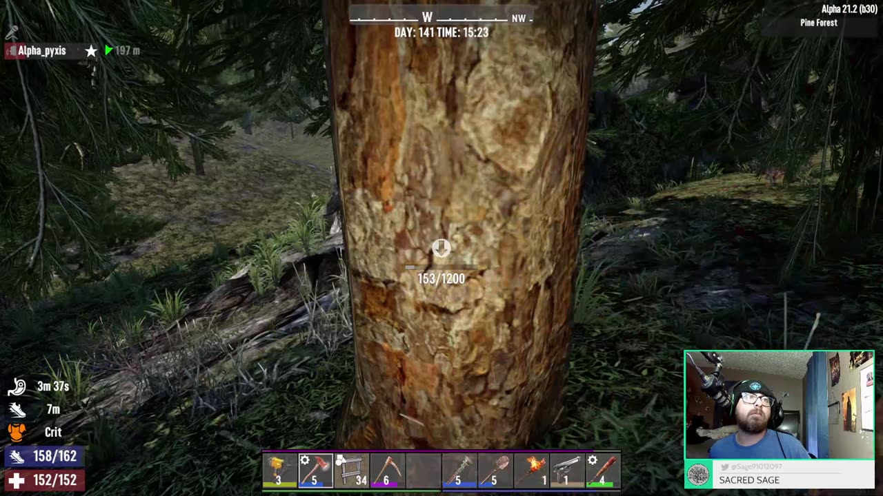 Sared Sage and AlphaPyxis Plays 7 Days To Die [100 Follower Goal]