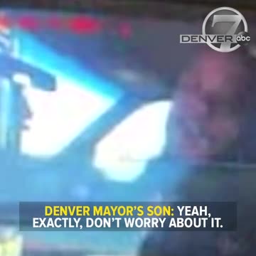 Denver mayor's son unleashes profane, homophobic rant against police officer