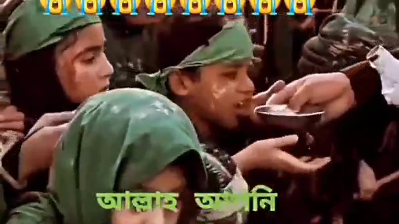 The suffering of the thirsty helpless people