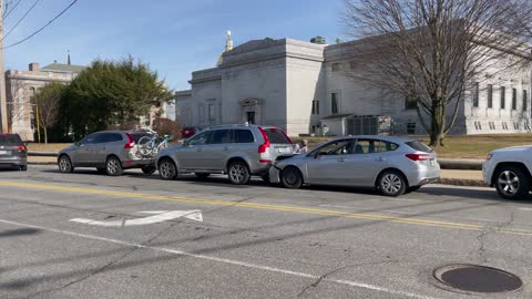 3-Vehicle Crash On Centre Street