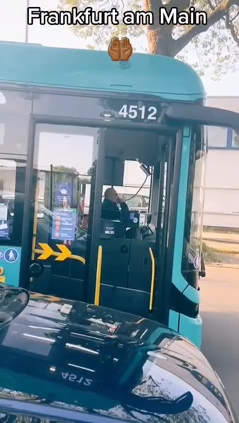 bus germany praising Allah..