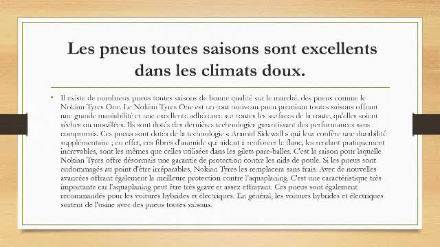 Quand choisir des pneus toutes conditions météorologiques s au lieu de pneus toutes saisons