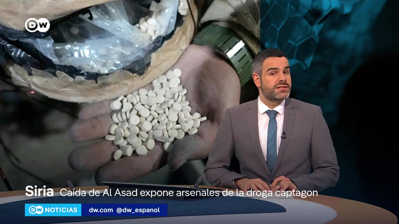 El colapso del régimen de al Asad expone arsenales de la droga captagon