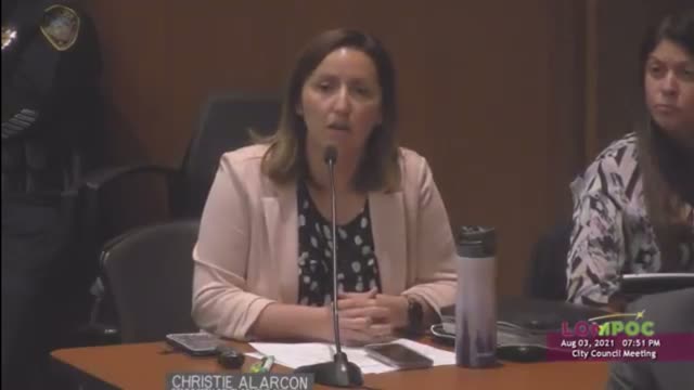 "We don't have the money" - Christe Alarcon Lompoc Community Manager