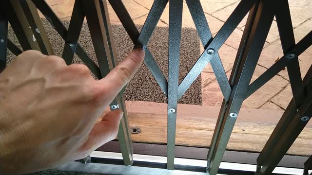 Fix Expanding Gate with Pop Rivets