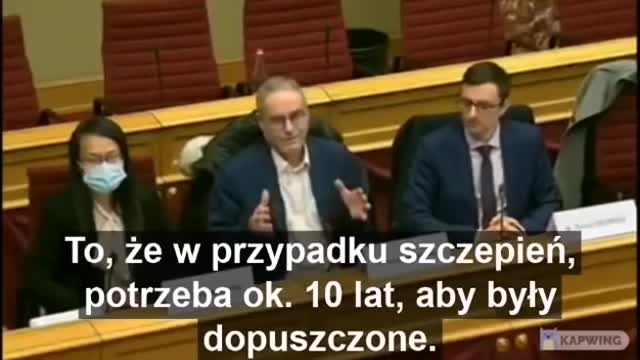 DOSKONAŁE WYSTĄPIENIE pr. CHRISTIAN PERRONNE DORADCY DO SPRAW ZDROWIA FRANCJI