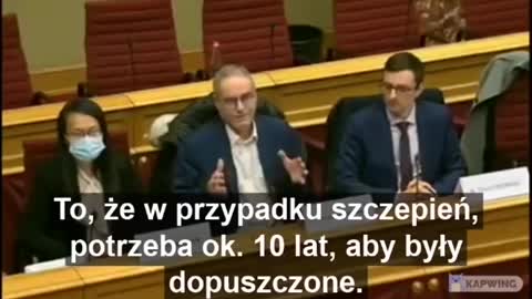 DOSKONAŁE WYSTĄPIENIE pr. CHRISTIAN PERRONNE DORADCY DO SPRAW ZDROWIA FRANCJI