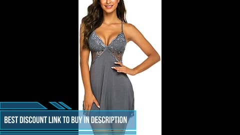 Women Chemise Lingerie Sexy Nightie Babydoll Sleepwear Dress