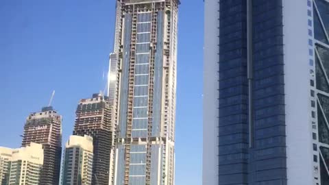 The biggest tower in Dubai