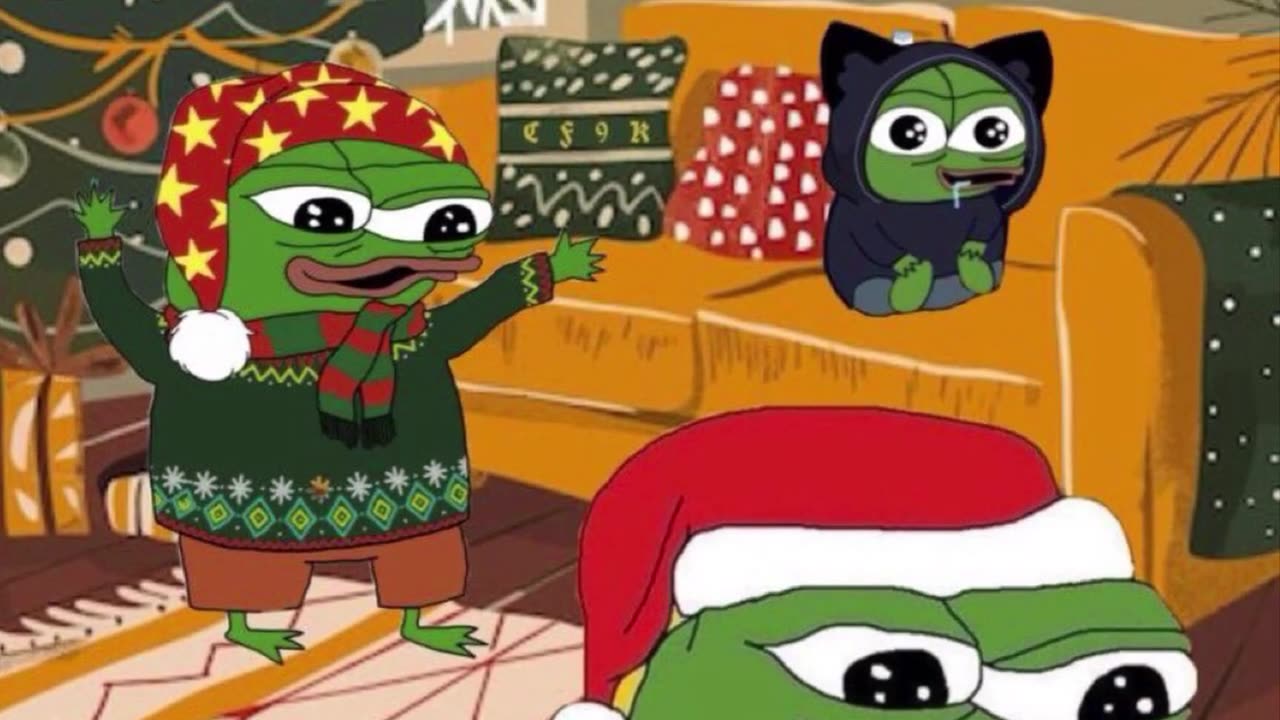 Let It Snow.. Pepe🐸 and Frens