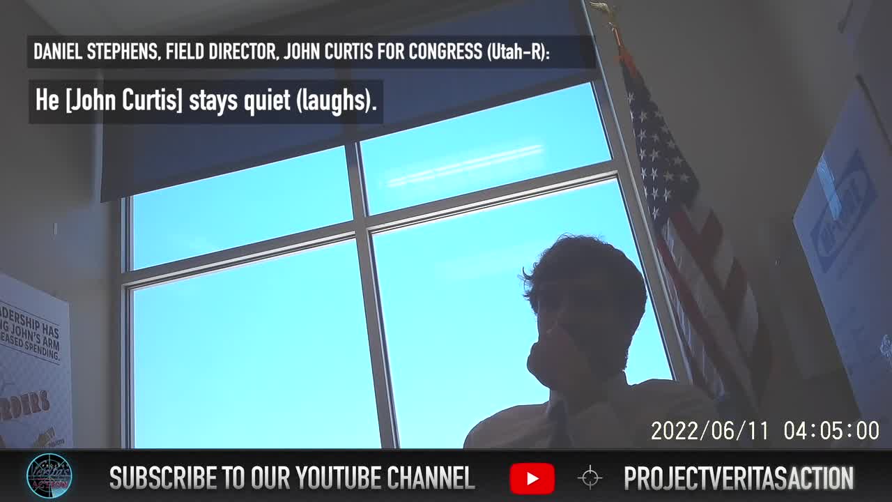 Rep. John Curtis Campaign Field Director: He Hides Views From Voters