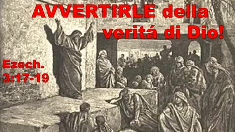 Chiese nell’errore: Avvertirle della veritá di Dio!