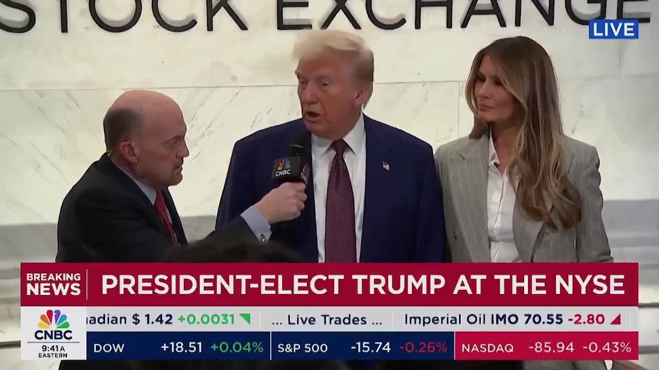 DONALD TRUMP: We're gonna do something great with crypto.