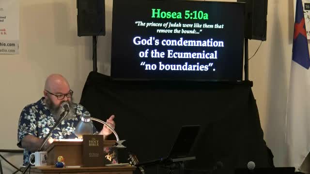 018 Hosea 5:8-15 (Expository Study of Hosea) 2 of 2