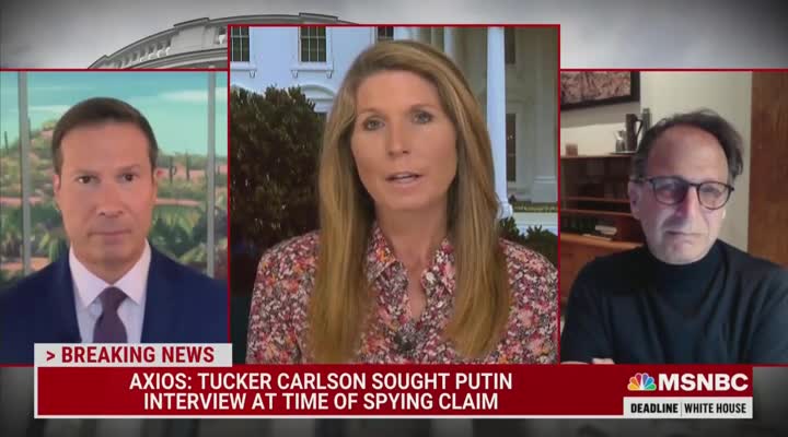 MSNBC Says Tucker Is Un-American for Complaining About Being Spied On