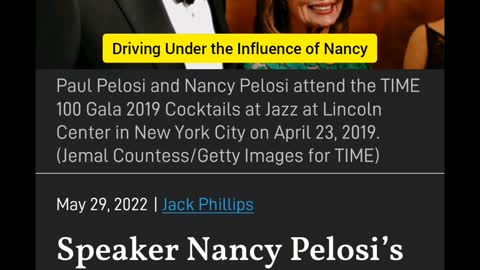 Nancy's husband, Paul Pelosi, Arrested Memorial Day Weekend 2022