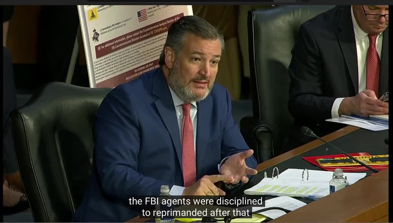 Senator Cruz vs FBI Wray Regarding Michigan Governor Kidnapping Plot