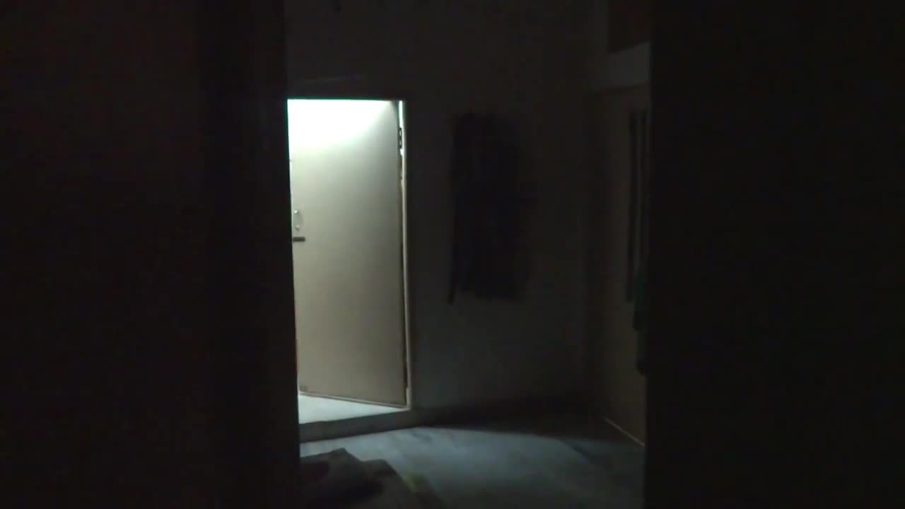 real ghost making scary sounds in bathroom