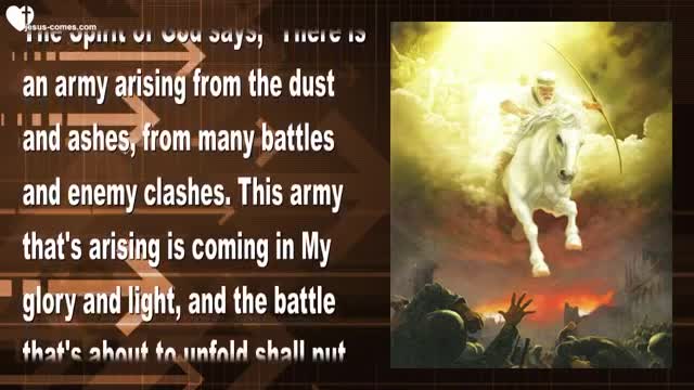 Army of God... Arise!... Yes, My Army will save one Billion Souls ❤️ Thru Mark Taylor