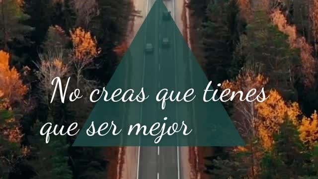 No tienes que ser mejor que los demas | Motivación - Positivo - Sueños