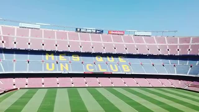 Camp Nou Stadium in Barcelona