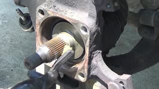 How To Replace Wheel Bearing Hub and Rotor 92 99 Suburban 2500 4WD