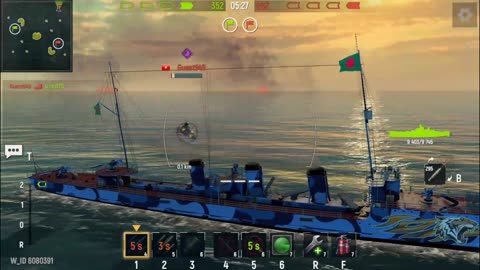 World of Warships | walkthrough gameplay