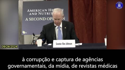 【PT】Ron Johnson: A pandemia da COVID-19 foi usada para assustar e controlar o público globalmente