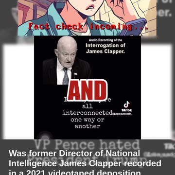 Fact Check: James Clapper NOT On Tape Saying Mike Pence Wanted To Use 25th Amendment To Oust Trump