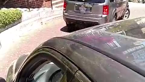 Driving the Crookedest Street in the World
