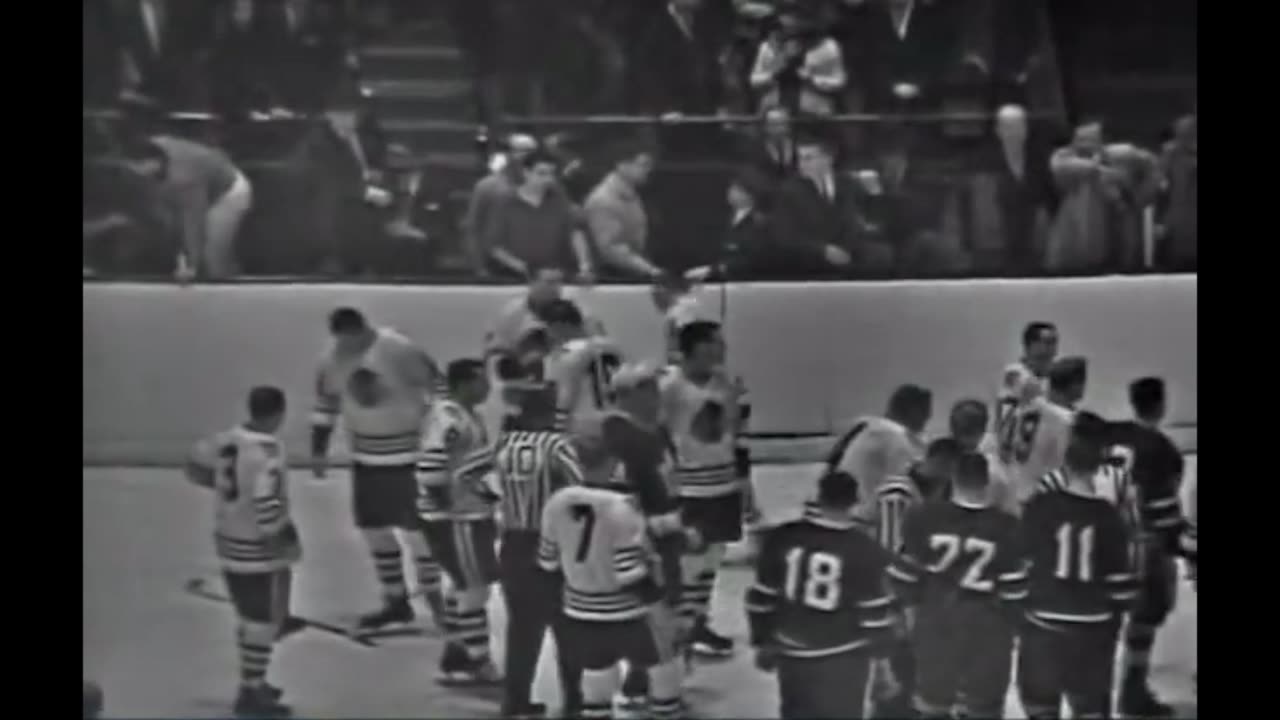 Dec. 7, 1963 | Black Hawks-Maple Leafs Brawl