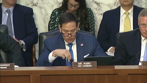 Rubio Questions DNI Haines on Biolab Security