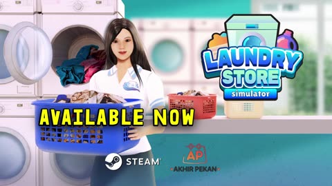 Laundry Store Simulator -Launch Trailer