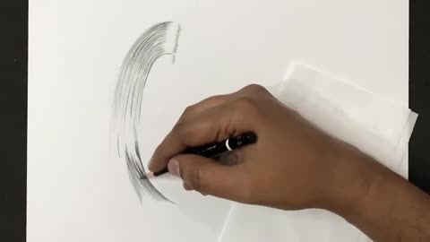 Draw Straight Hair With A Pencil