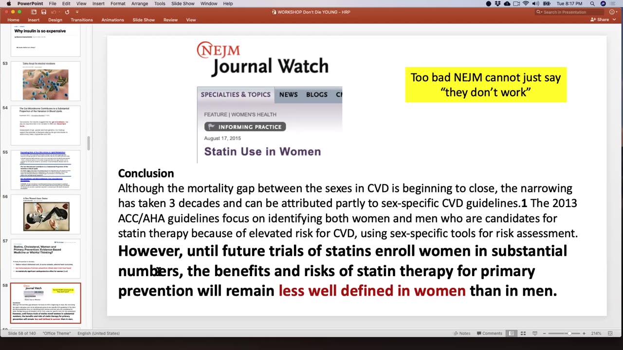 105. Truth about statins & cholesterol - Part 3