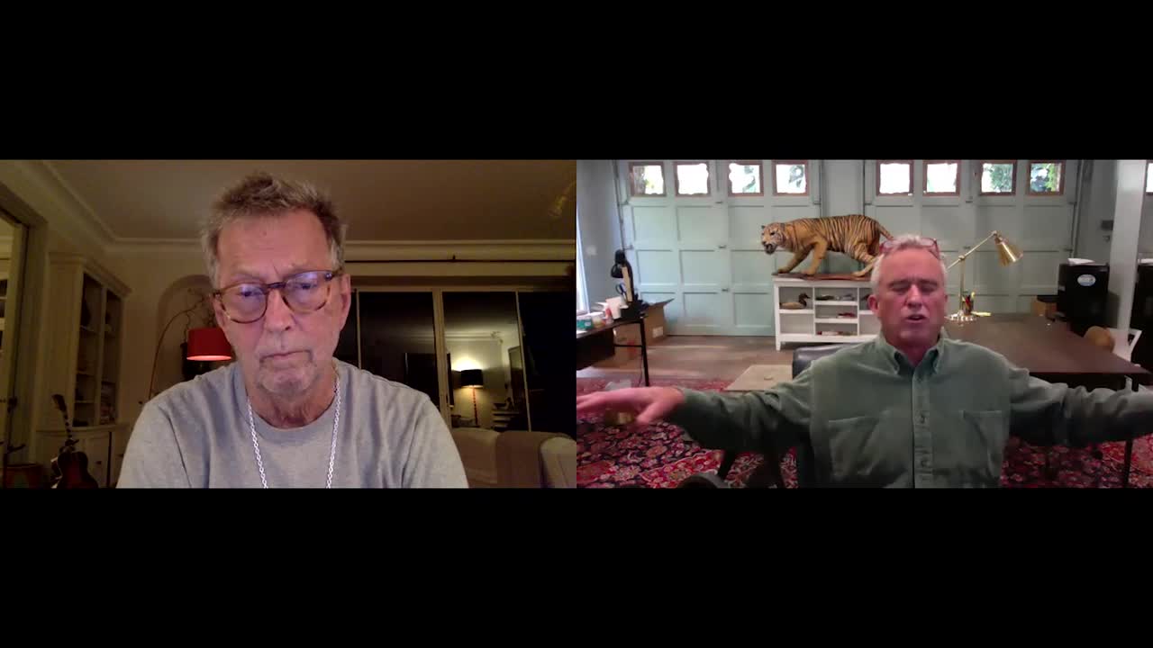 Eric Clapton and RFK Jr. Stand and Deliver - Nov 2, 2021